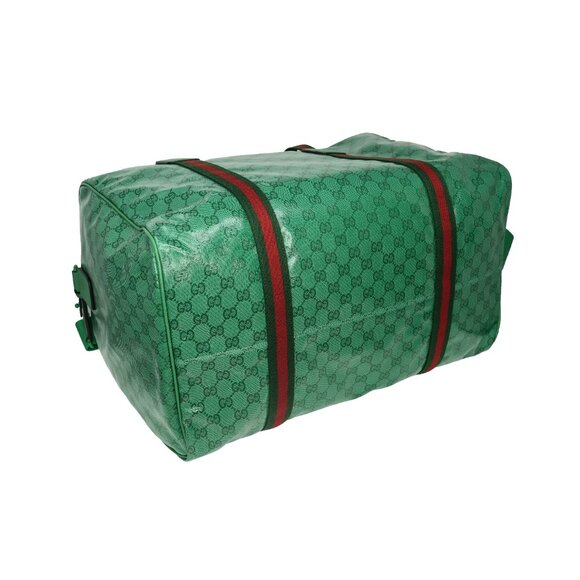 Gucci Unisex GG Crystal Canvas Large Duffel Bag - Picture 3 of 10